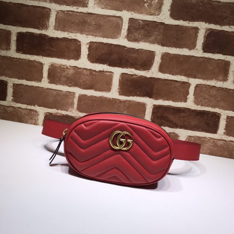 Pochete Gucci Marmont Vermelha