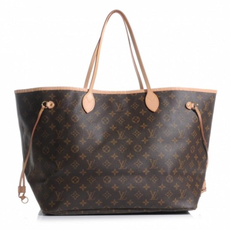 Bolsa Louis Vuitton Neverfull GM Monogram Forro Bege