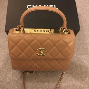 Bolsa Chanel Trendy CC Caramelo