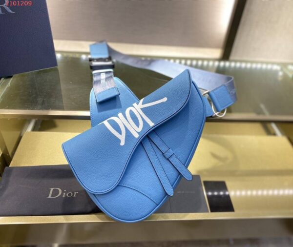 Bolsa Dior Saddle Oceano Azul