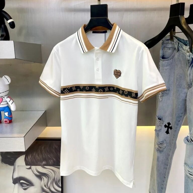 Camisa Polo Louis Vuitton Branca