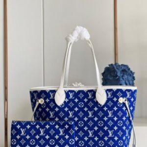 Bolsa Louis Vuitton Neverfull Monogram Azul