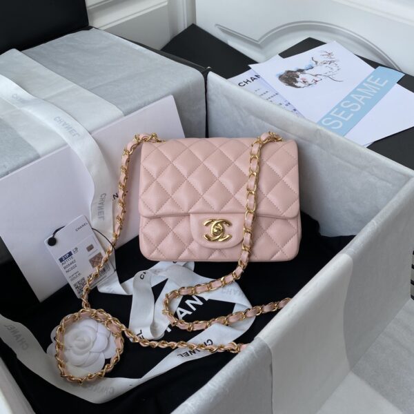 Bolsa Chanel Mini Rosa