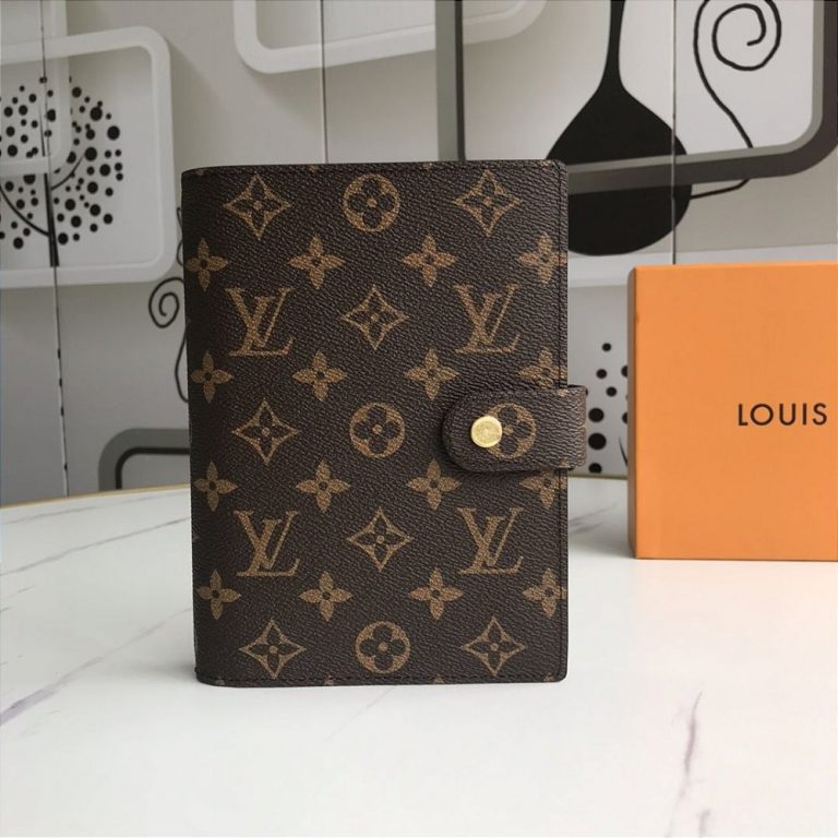 Fichario Louis Vuitton Canvas Monogram “Brown”