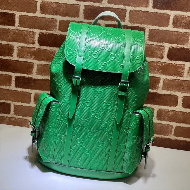 Mochila Gucci GG Embossed “Green”