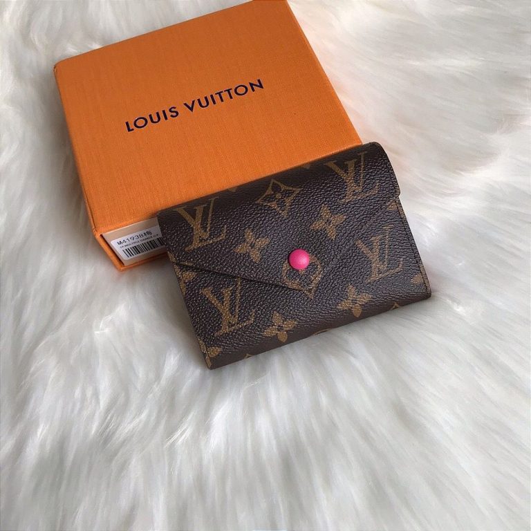 Carteira Louis Vuitton Victorine “Brown / Pink”