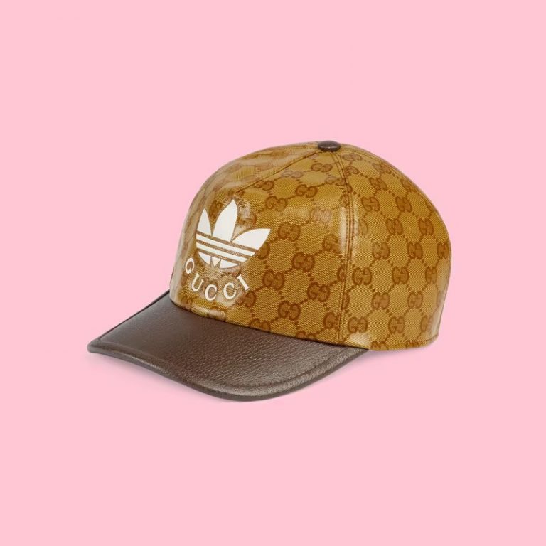 Boné Gucci x Adidas “GG Supreme/Beige/Brown”