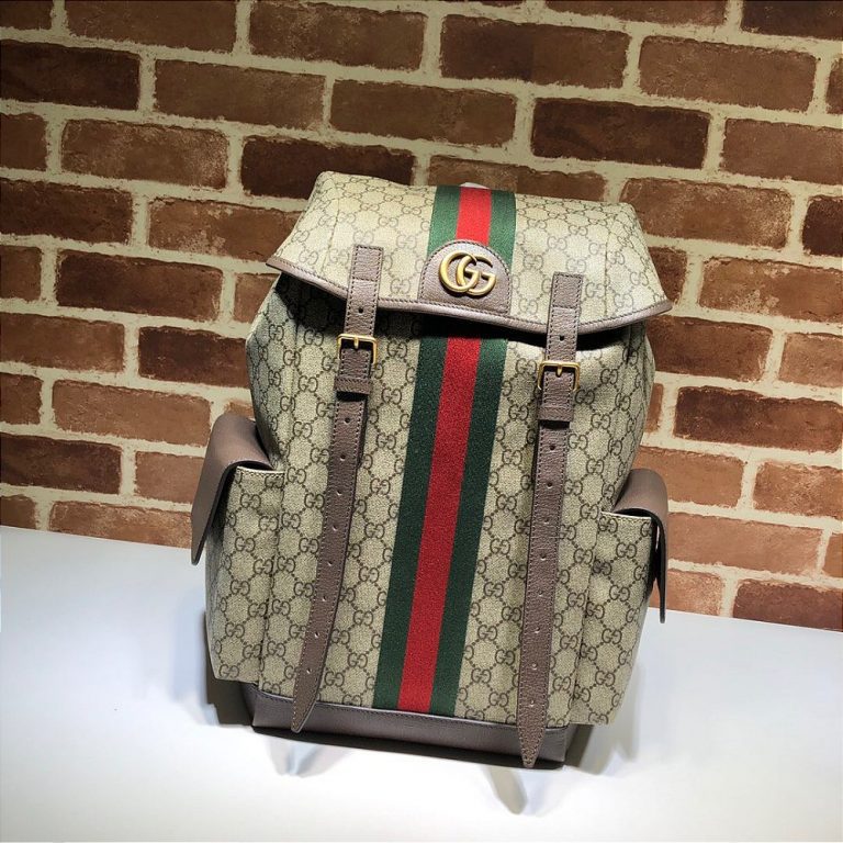 Mochila Gucci Ophidia GG “Beige/Brown”