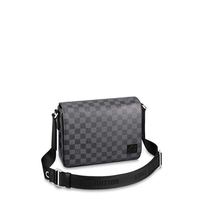 Bolsa Louis Vuitton Messenger District PM “Canvas Damier Graphite”