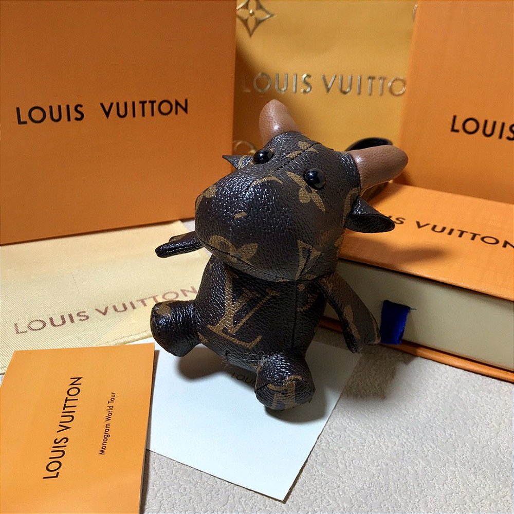 Chaveiro e Bag Charm Louis Vuitton Monogram Canvas - Felix Imports