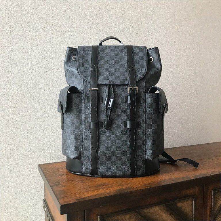 Mochila Louis Vuitton Christopher PM Damier “Graphite”