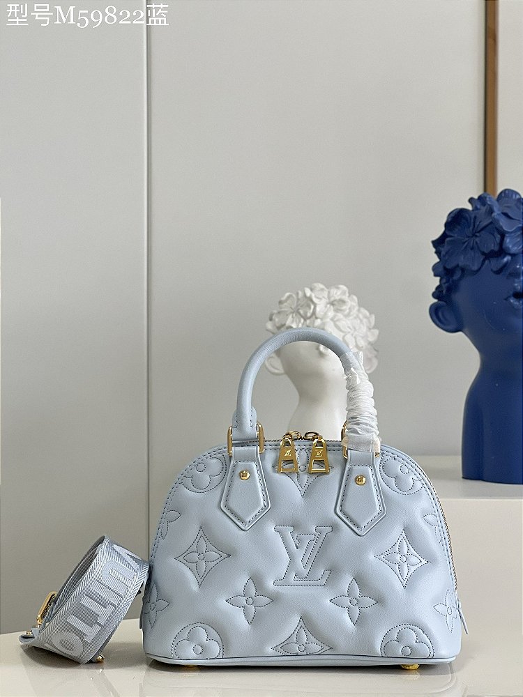 Louis Vuitton LV Alma BB Bleu Glacier - Nice Bag™