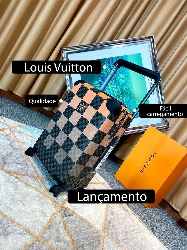 Mala Louis Vuitton Horizon 55 Monogram De Viagem - Felix Imports