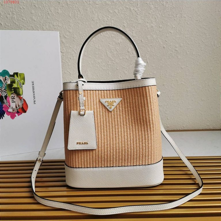 Bolsa Prada Panier “Cream”