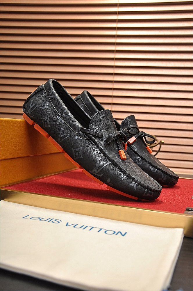 Mocassim Louis Vuitton Major Black - Felix Imports