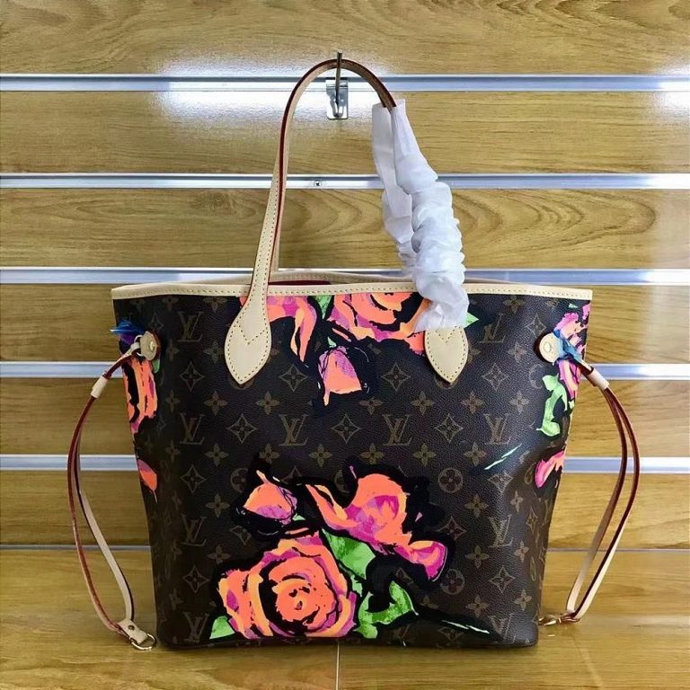 Bolsa Louis Vuitton Neverfull Stephen Sprouse “Roses”