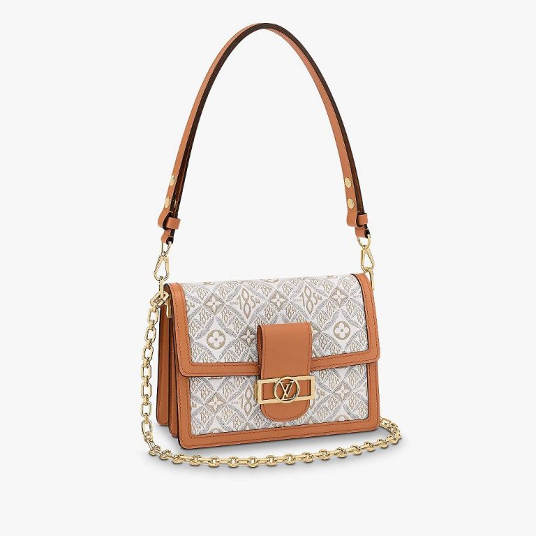 Bolsa Louis Vuitton Dauphine “Since 1854 Jacquard / Caramel”