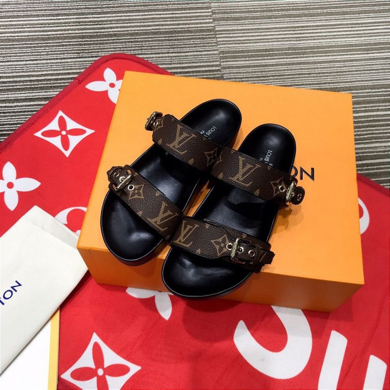 Mule Louis Vuitton Bom Dia “Black”