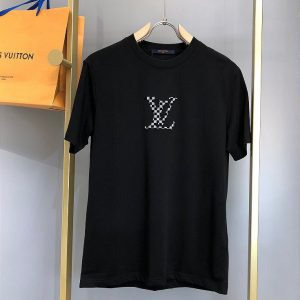 Camiseta Louis Vuitton LV Black - Felix Imports
