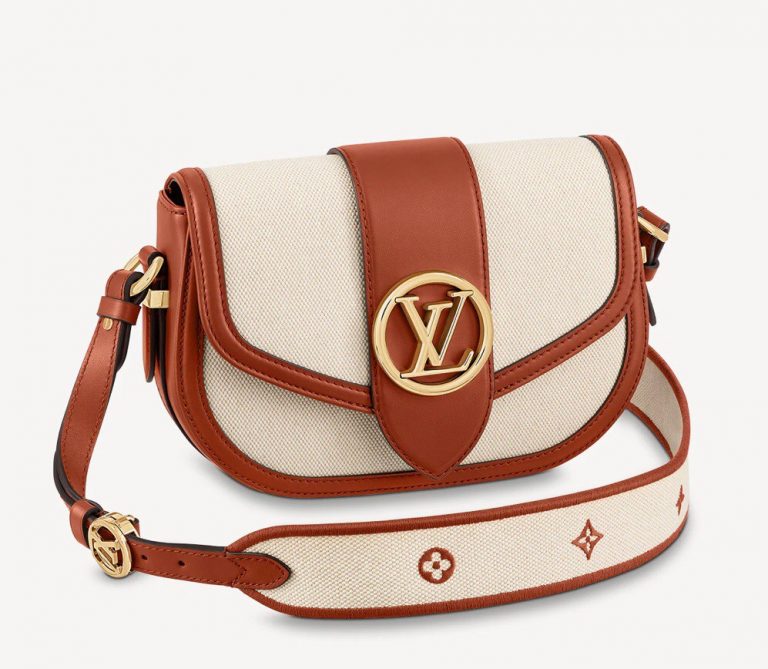 Bolsa Louis Vuitton Pont Neuf Soft MM “Canvas/Leather”