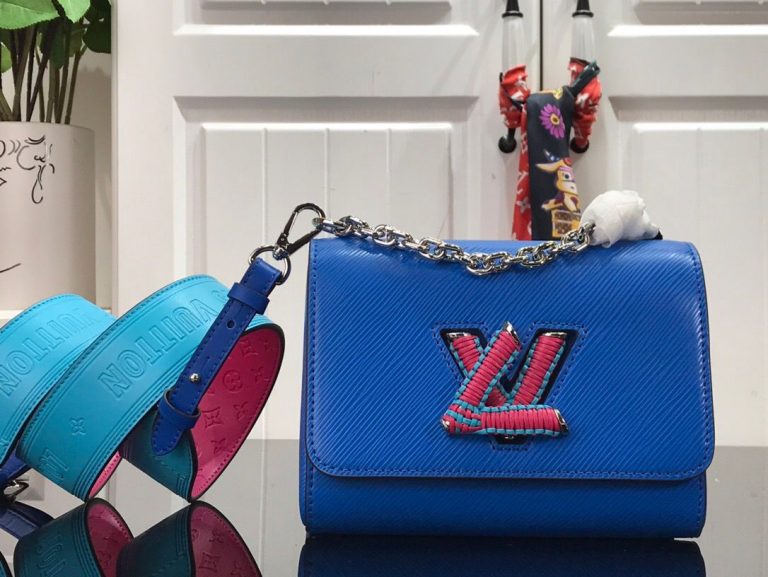 Bolsa Louis Vuitton Twist “Blue/Pink”