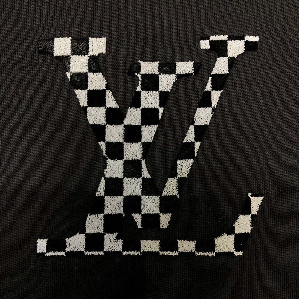 Camiseta Louis Vuitton Masculina White/Black - Felix Imports