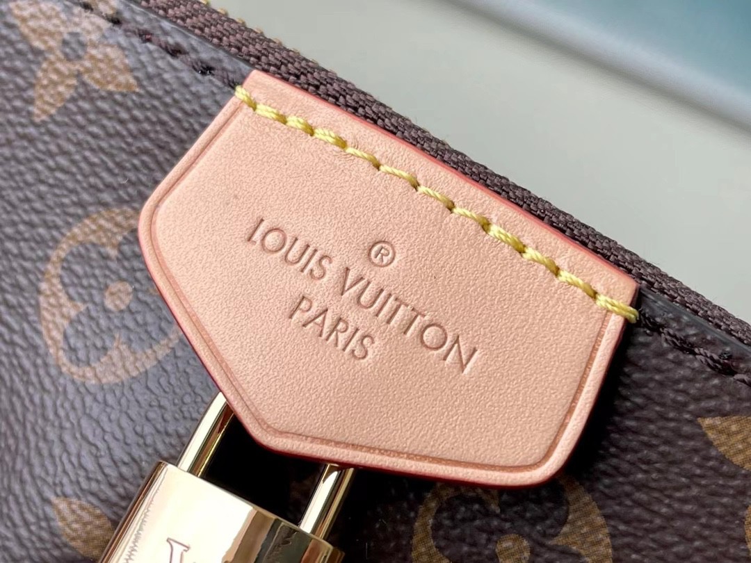 Bolsa Louis Vuitton Boétie MM Monogram/Rose - Felix Imports