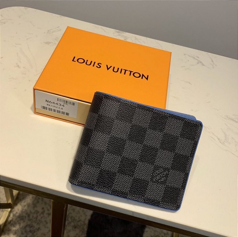 Carteira Louis Vuitton Multiple “Damier/Blue”