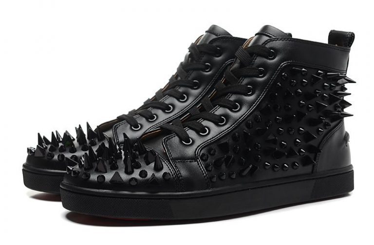 Tênis Christian Louboutin Louis Spike “All Black”