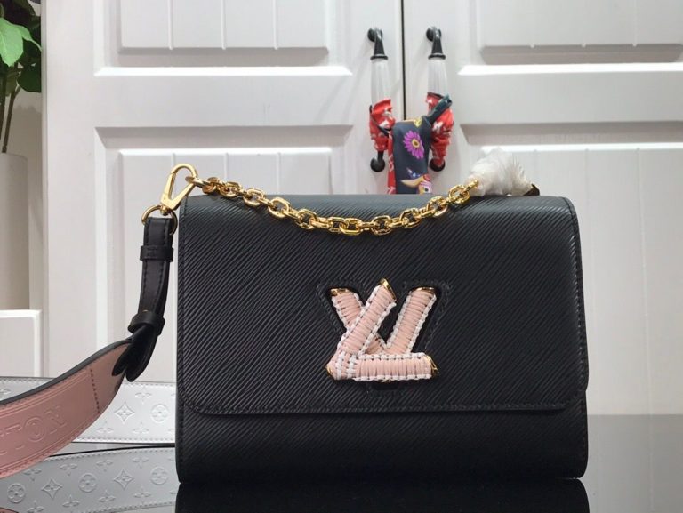 Bolsa Louis Vuitton Twist “Black/Rose”