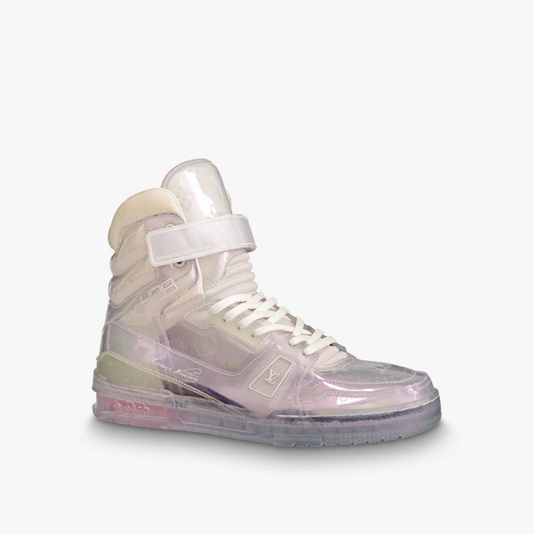 Tênis Louis Vuitton Trainer “White/Transparent”