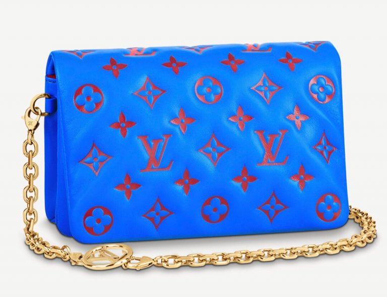 Pochette Louis Vuitton Coussin “Blue/Red”