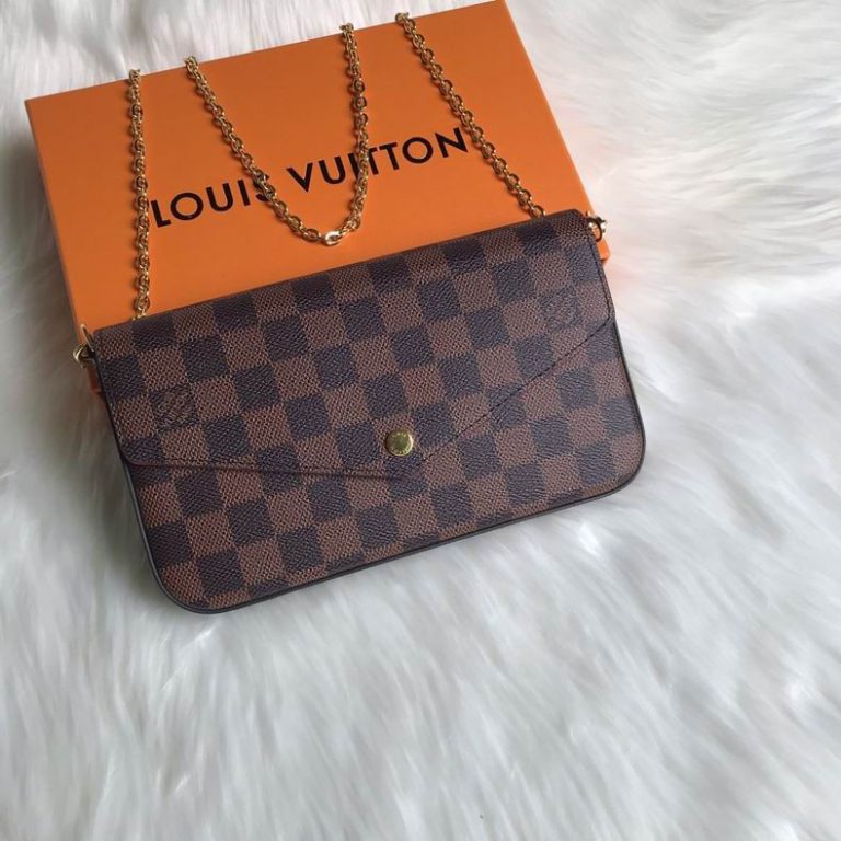 Pochette Louis Vuitton Félicie “Damier Ébène”