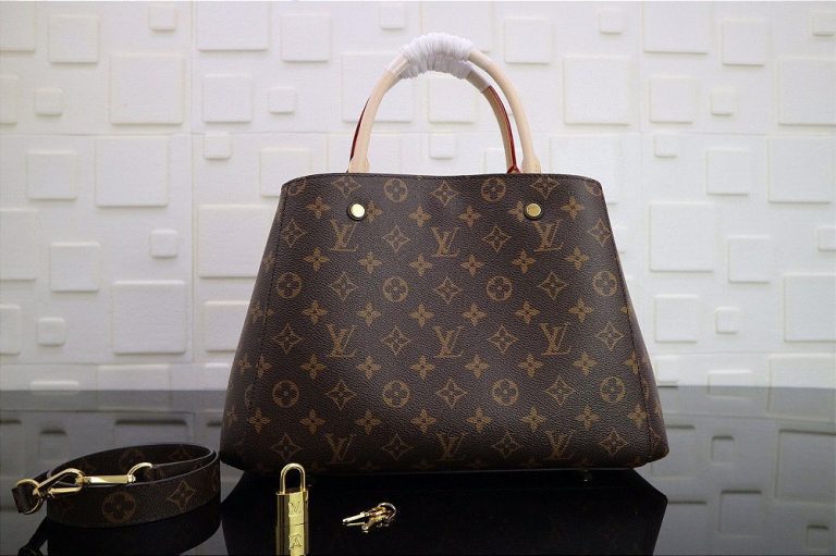 Bolsa Louis Vuitton Montaigne MM Monogram “Brown”