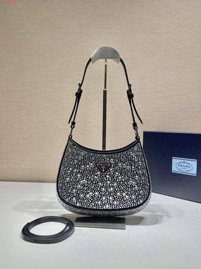 Bolsa Prada Cleo Bubble Crystals “Black”