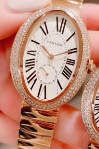 Relógio Cartier Baignoire