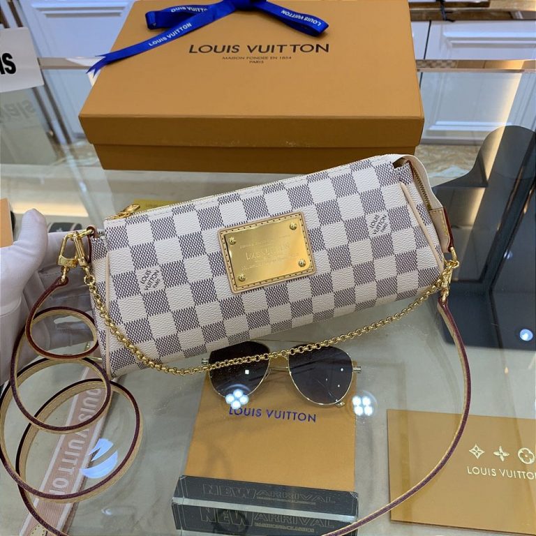 Bolsa Louis Vuitton Eva Damier Azur “Beige”