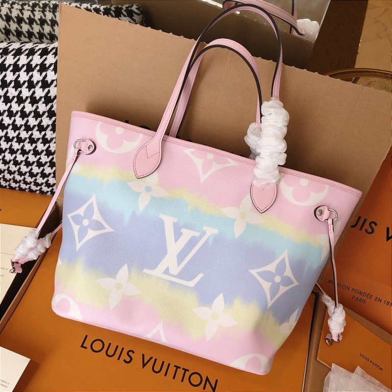 Bolsa Louis Vuitton Neverfull Monogram Giant “Rainbow”