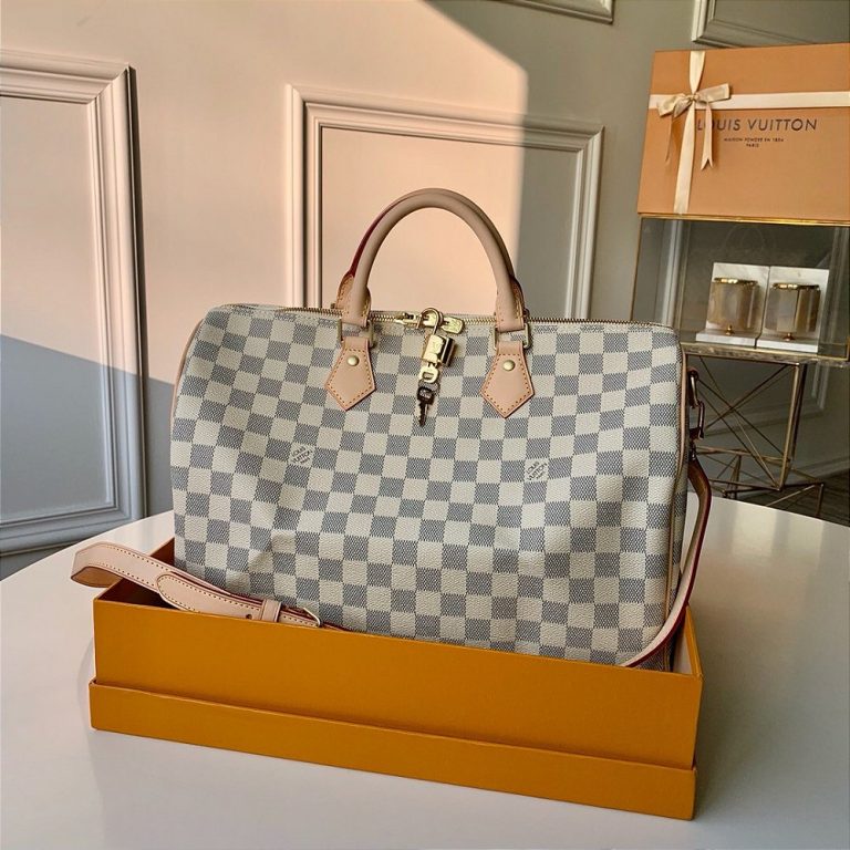 Bolsa Louis Vuitton Speedy 35 “Damier Azur”