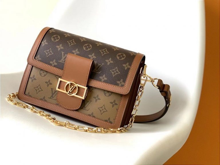 Bolsa Louis Vuitton Dauphine Monogram “Brown”