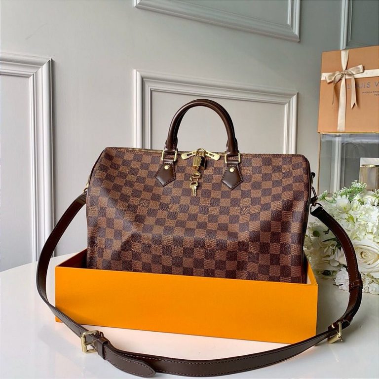 Bolsa Louis Vuitton Speedy 35 “Damier Ébène”