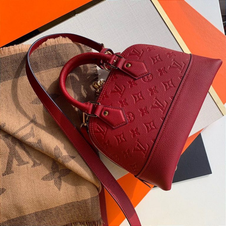 Bolsa Louis Vuitton Neo Alma BB “Monogram Empreinte Red”