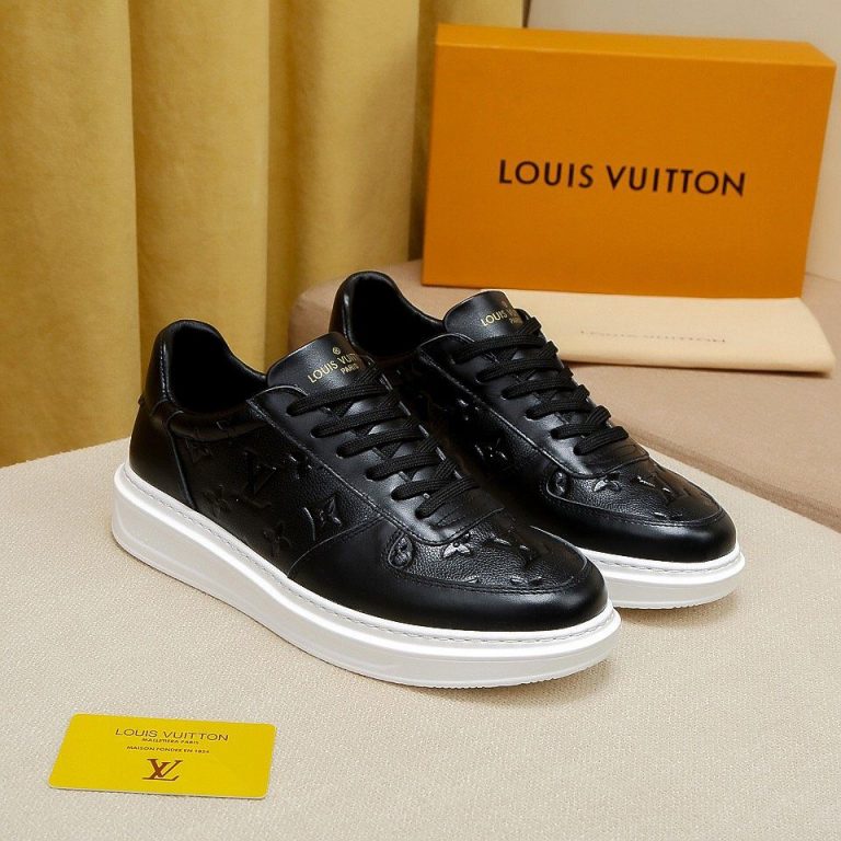 Tênis Louis Vuitton “Black/Monogram”