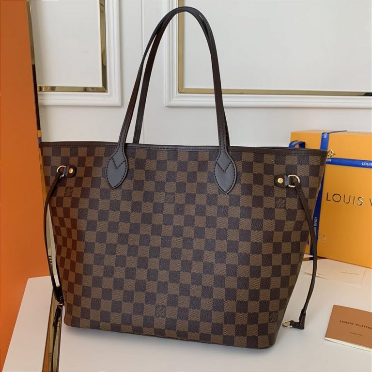 Bolsa Louis Vuitton Neverfull Damier Ébène “Rose Ballerine”