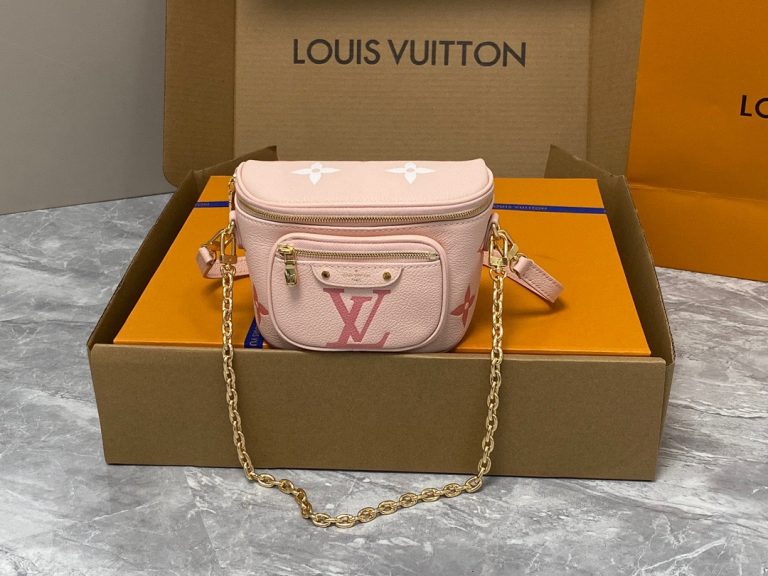 Bolsa Louis Vuitton Mini Bumbag Monogram “Rosa”