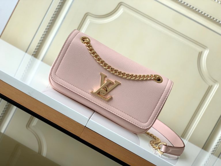 Bolsa Louis Vuitton LockMe East West “Rosa”