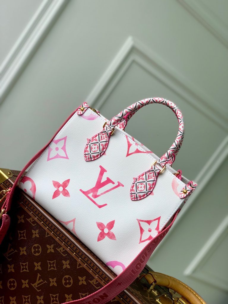 Bolsa Louis Vuitton Onthego Pequena “Pink”