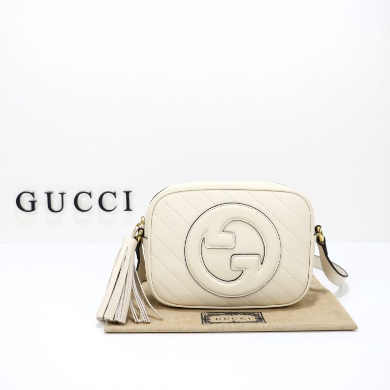 Bolsa Gucci G Blondie “Branca”