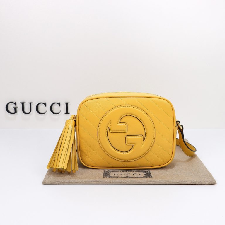 Bolsa Gucci G Blondie “Amarela”