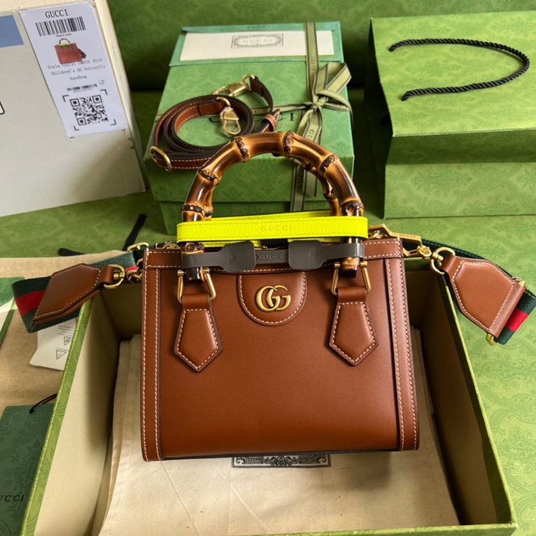 Bolsa Gucci Small Tote “Marrom”